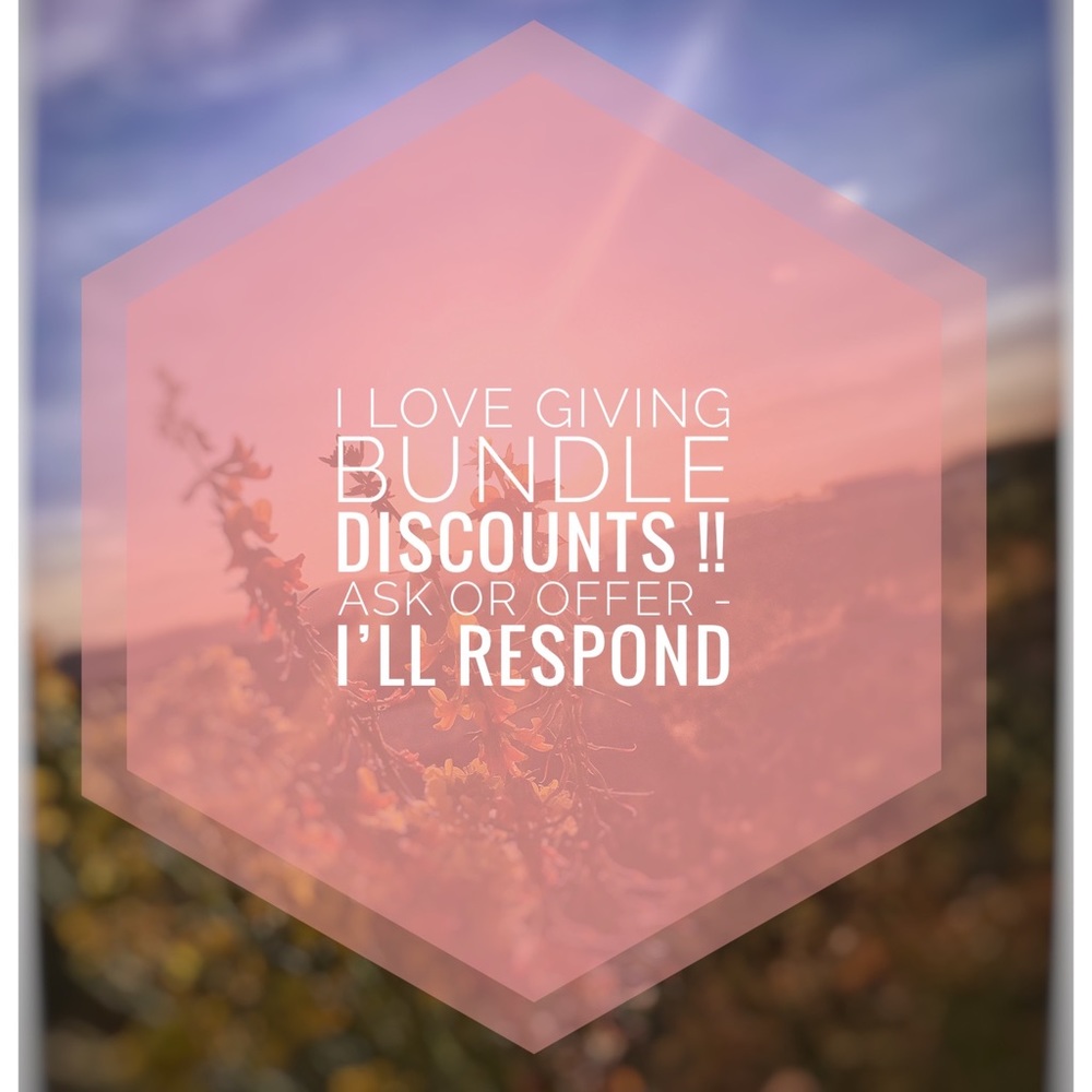 Bundle for lower shipping and discounts!